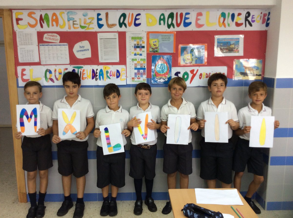 Los números romanos en 4 de EP! #aprenderdeformadivertida