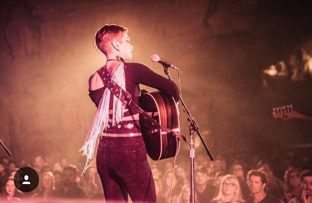 JackWhiteHub's tweet image. #JackWhite, #MargoPrice &amp;amp; #LillieMae at the Cumberland Caverns. 📸: Angelina Castillo IG