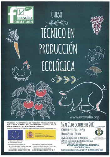 COITAND's tweet photo. Apunta en tu agenda: Curso de Técnico en Producción Ecológica (16-21 Oct.) en sede @COITAND   https://t.co/e5LWVp05TC @Ecovalia https://t.co/IxIe95l8rR