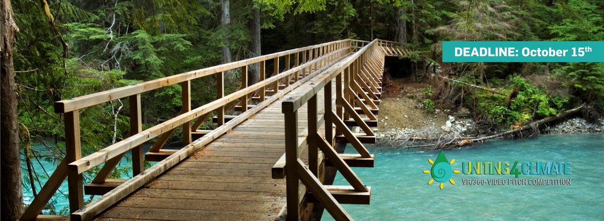 tveinspire's tweet image. Less than 1 month left to enter the #Uniting4Climate Competition with your #VR film ideas. Enter now: uniting4climate.net #ClimateAction