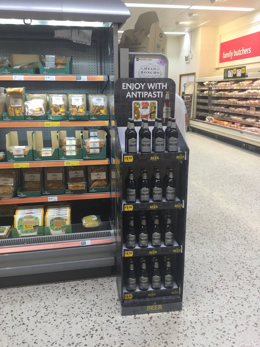 PowerforceMC48's tweet photo. Convey Island Morrisons all set up @PowerforceMCNSM #Morrisonslooksharps https://t.co/Hne0Y2Vuzk