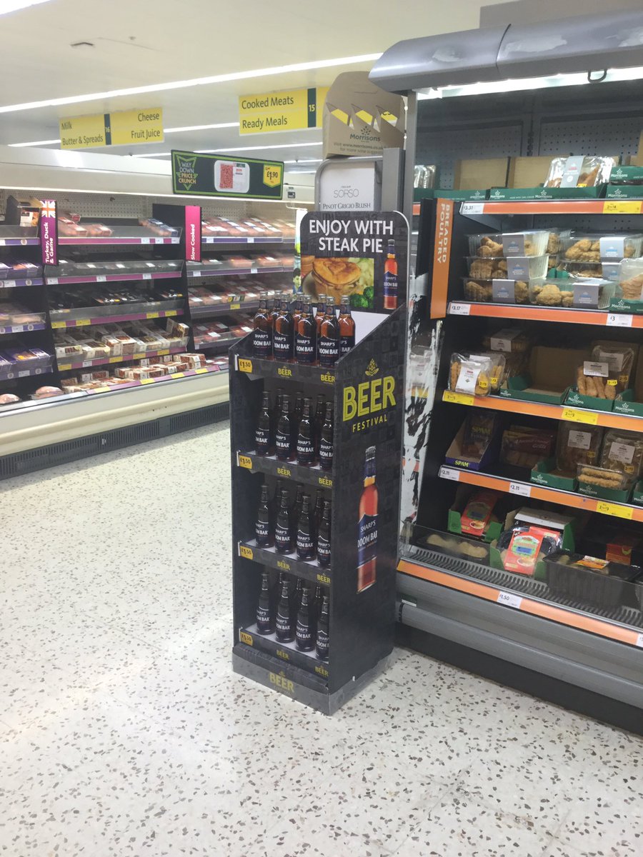 PowerforceMC48's tweet photo. Convey Island Morrisons all set up @PowerforceMCNSM #Morrisonslooksharps https://t.co/Hne0Y2Vuzk