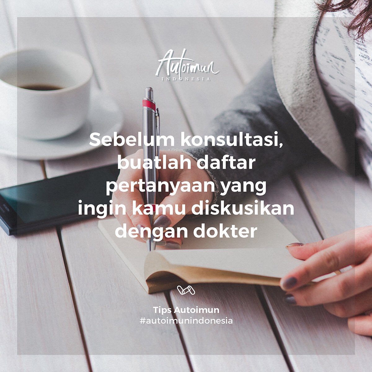 autoimun_indo's tweet photo. Mendiskusikan pertanyaan atau topik autoimun dengan dokter dapat membantu kamu memahami kondisi kesehatanmu.

#autoimunindonesia #imunesia • https://t.co/FuI79StOrm https://t.co/66Pls5hxXi