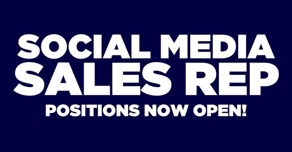 Digital_Incomes's tweet image. REPEAT TWEET: Become a Social Media Sales Rep - positions now open: cy.ly/x4M
#HomeBiz #WorkFromHome #socialmediajobs