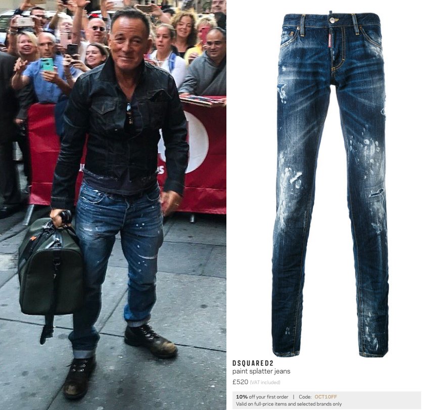 ValmyAuto's tweet image. Get the look #SpringsteenFashionista