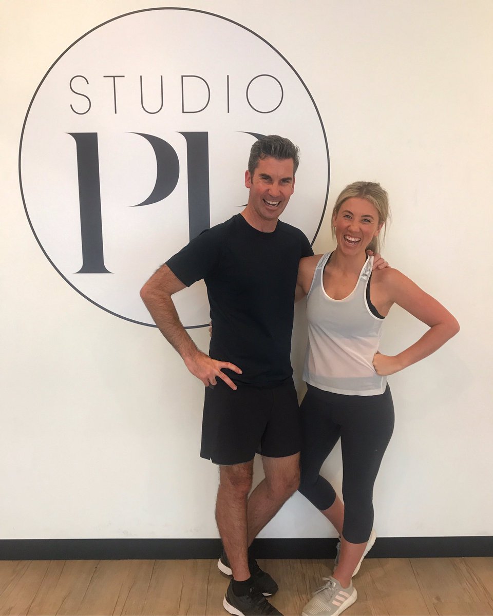 tristanjwhite's tweet photo. Lunchtime workout with @steff_snow today! #studiopp https://t.co/g3hThxJQhw