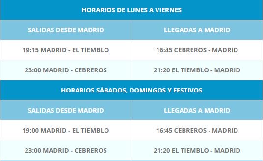 CEVESA_bus's tweet photo. Incorporamos nuevas expediciones a partir del próximo lunes 9 de Octubre.
Más informacion en https://t.co/8XNUNJ5psd. https://t.co/EY5XQHLK6o