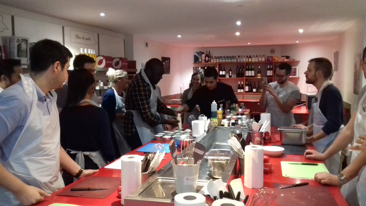 ApollineUrvoy's tweet photo. Merci @NeoSoft_ pour ce cours de cuisine mais surtout à nos supers cuisiniers pour leur bonne humeur ! https://t.co/lAsjcc9akL