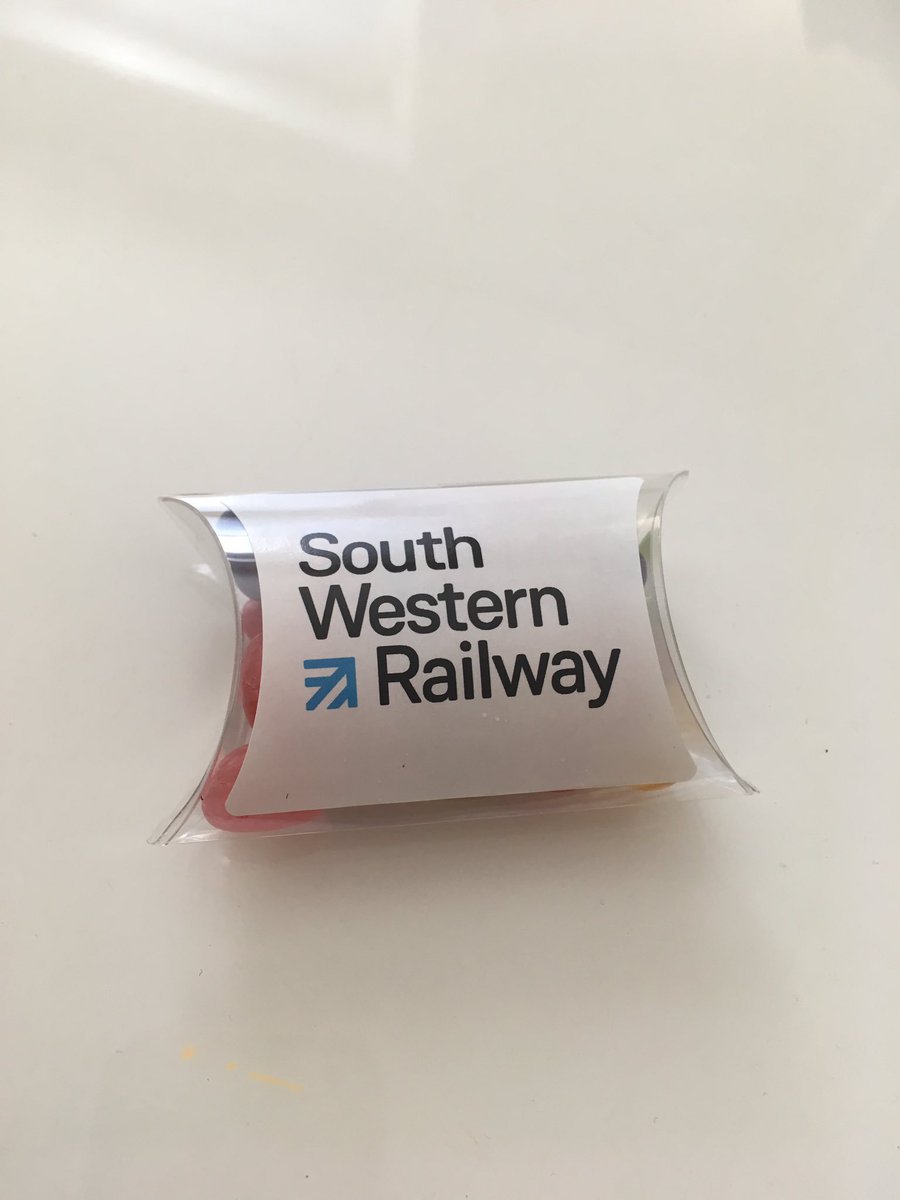 CamsJohnson's tweet photo. Dear @SW_Railway a packet of Jelly beans does not suffice for your abysmal service since August 5th 😡😡😡#SouthWesternRailway https://t.co/M5vqnSBh0O
