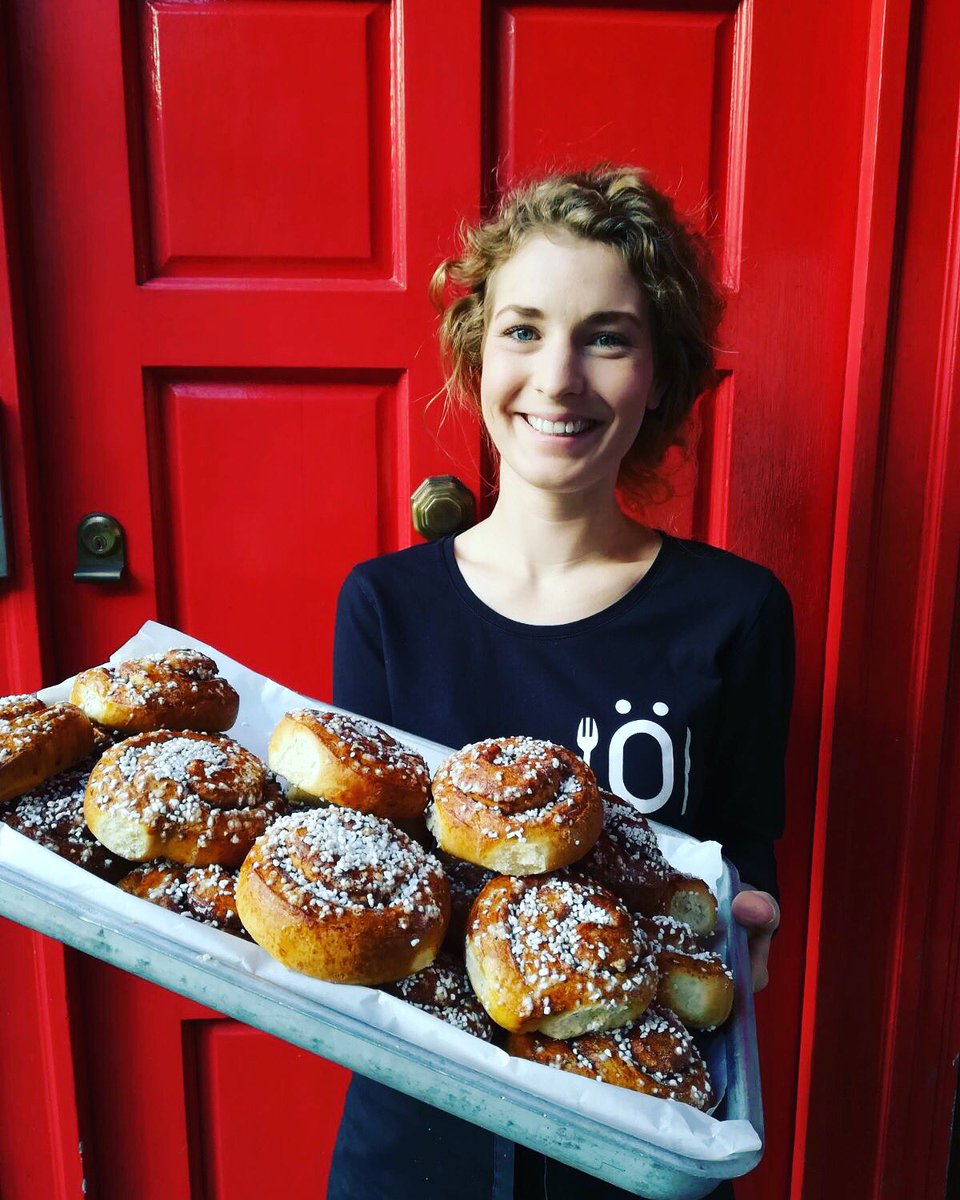 Scanditwitchen's tweet photo. Two-for-one on our buns today, tomorrow and this weekend. So bring a friend along for some Bun fun! #cinnamonBunWeek https://t.co/QyF4c3zAIm