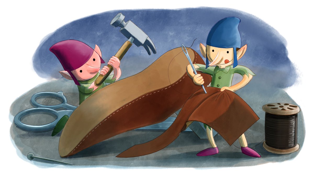 A few pics from latest project, The Elves and The Shoemaker, for CheekChimpsTV.