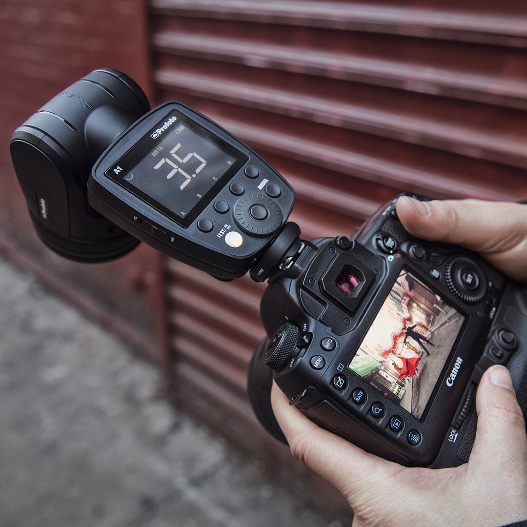 We are in Manchester for <a href="/CalumetPhotoUK/">Calumet Photo UK</a> Open Day today. Come and see the new Profoto A1 #theworldismystudio