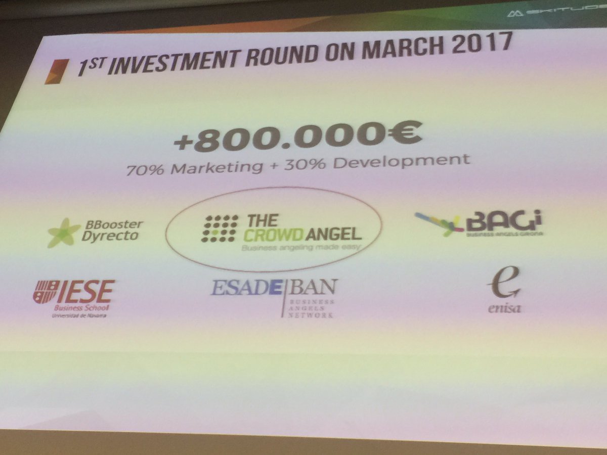 rocioflorl's tweet photo. Interessant l'experiència de @Skitude combinant inversors privats i #crowdfunding a l'Esmorzar #finançament #girona https://t.co/jBIKWFBiGY