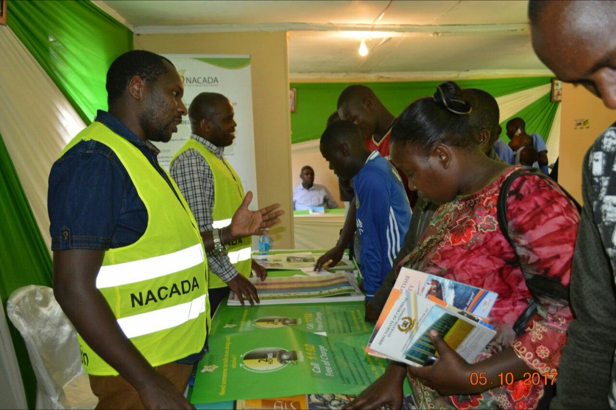 NACADAKenya's tweet photo. Providing advise to visitors @NACADA stand Nairobi-ASKshow @YouthFund_Ke @scadkenya @UNODC @ApyoRoss https://t.co/Np0PubCpqZ