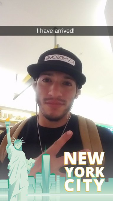 What's good NYC, I have officially arrived! https://t.co/lY3pjzWRhg<a href="/tag/cowboysnation"class="tags"><span>#cowboysnation</span></a>