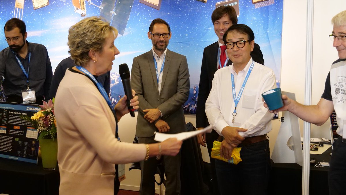 radecs2017's tweet photo. The industrial exhibition raffle winners have been picked ! Congratulations from us and thank you for our exhibitors for all their work! https://t.co/5k020vyMb2