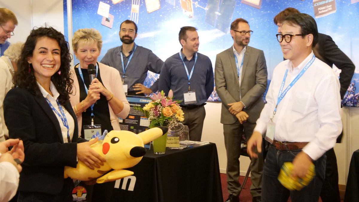 radecs2017's tweet photo. The industrial exhibition raffle winners have been picked ! Congratulations from us and thank you for our exhibitors for all their work! https://t.co/5k020vyMb2