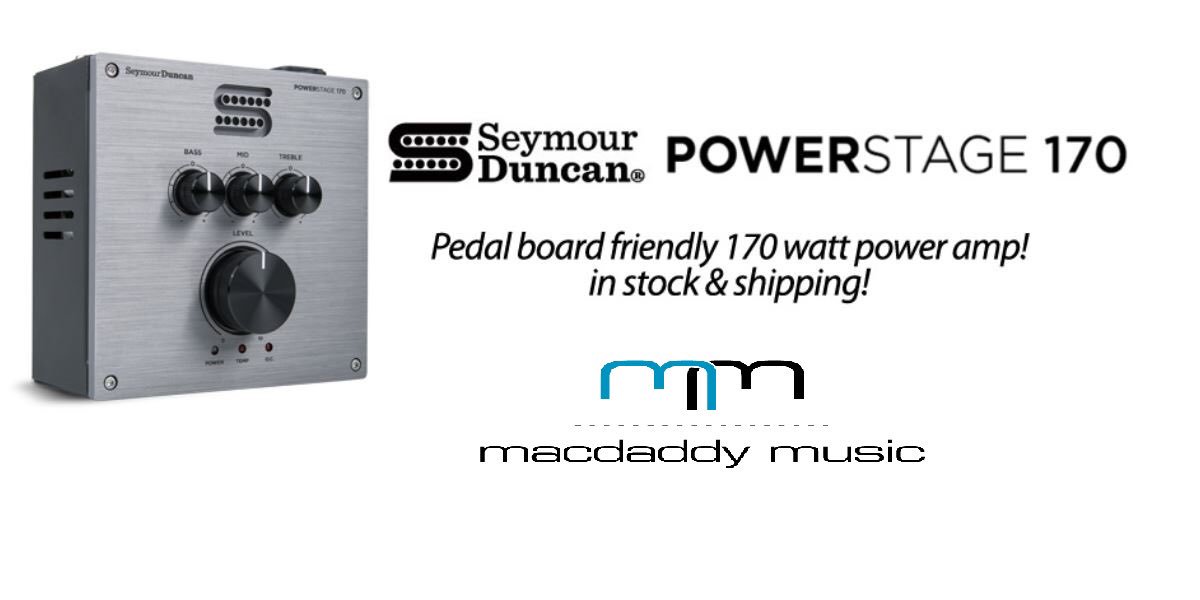 SeymourDuncan's tweet photo. Hey look, @macdaddy411 has the #PowerStage170 in stock! https://t.co/iZY0qUDQS9
