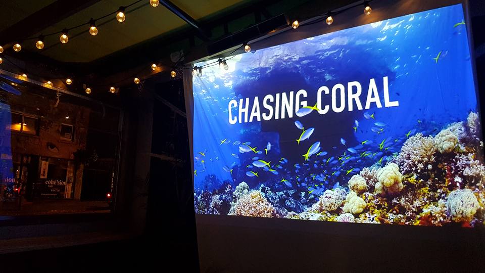 WildscreenFest's tweet photo. @ChasingCoral screening @Thelockupuk was 👍 Lots of people inspired! Catch us at @KingswestonHse tonight! #WitnesstheWild https://t.co/gx7PDmuZaS
