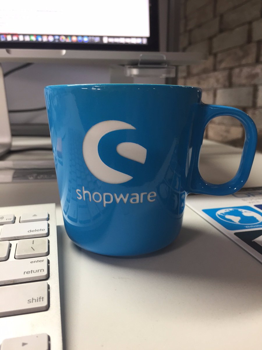 MartynCollins_'s tweet photo. In other matters, I really like the @shopware coffee mug - high-quality finish, perfect proportions #topswag https://t.co/G8ps3GClpg