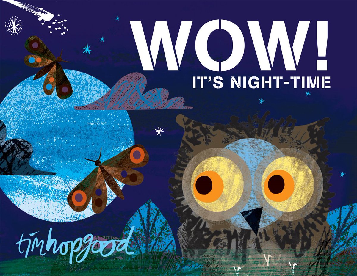 Out today! Walter's Wonderful Web and WOW! It's Night-time by @TimHopgood are now available in a gorgeous board book format!