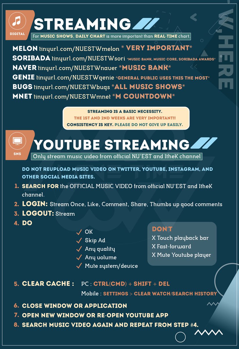 LOVETIMEWIN's tweet photo. [RT/MASTERGUIDE] How to help #NUESTW win with #W_HERE 🌟
🔗https://t.co/p3foxfx2Fv

❣️Long thread, pls do not reply❣️
#뉴이스트W #JR #렌 #아론 #백호 https://t.co/btpgaVb2zy