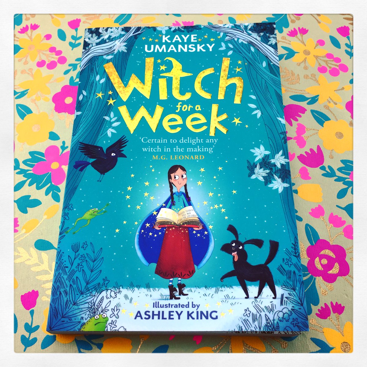 Beyond excited to wish Kaye Umansky &amp; @Ashillustrates a happy #BookBirthday as the fab #WitchForAWeek is out today!! bit.ly/Witch1Trailer