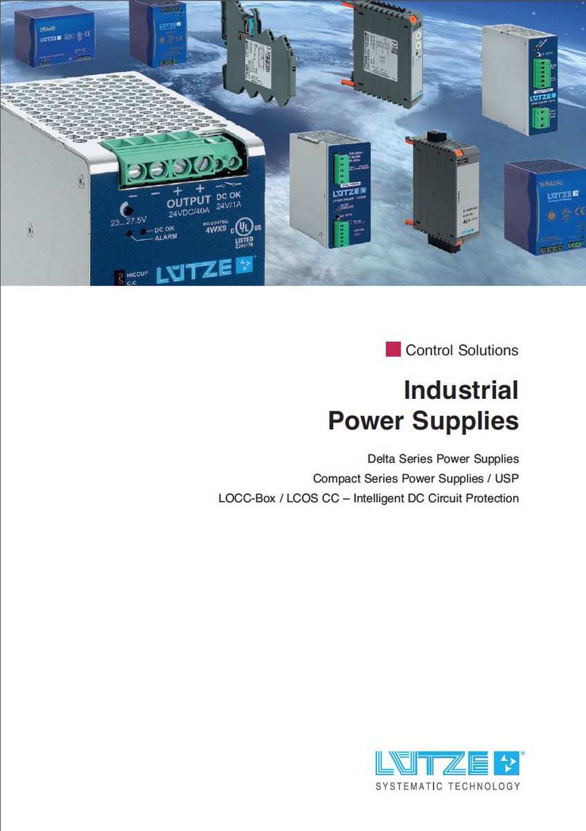 LuetzeSolutions's tweet image. NEW! #Industrial #PowerSupplies and #CurrentControl catalogue 2017 - Download Now! luetze.com/fileadmin/luet… #IIOT #Industry40