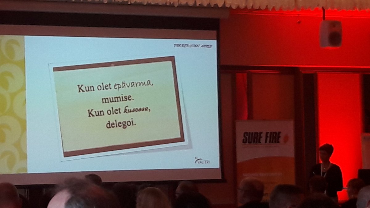 NieminenArto's tweet photo. Johtamisen huoneentaulu #ProRexi2017 https://t.co/q4arEhBXWr
