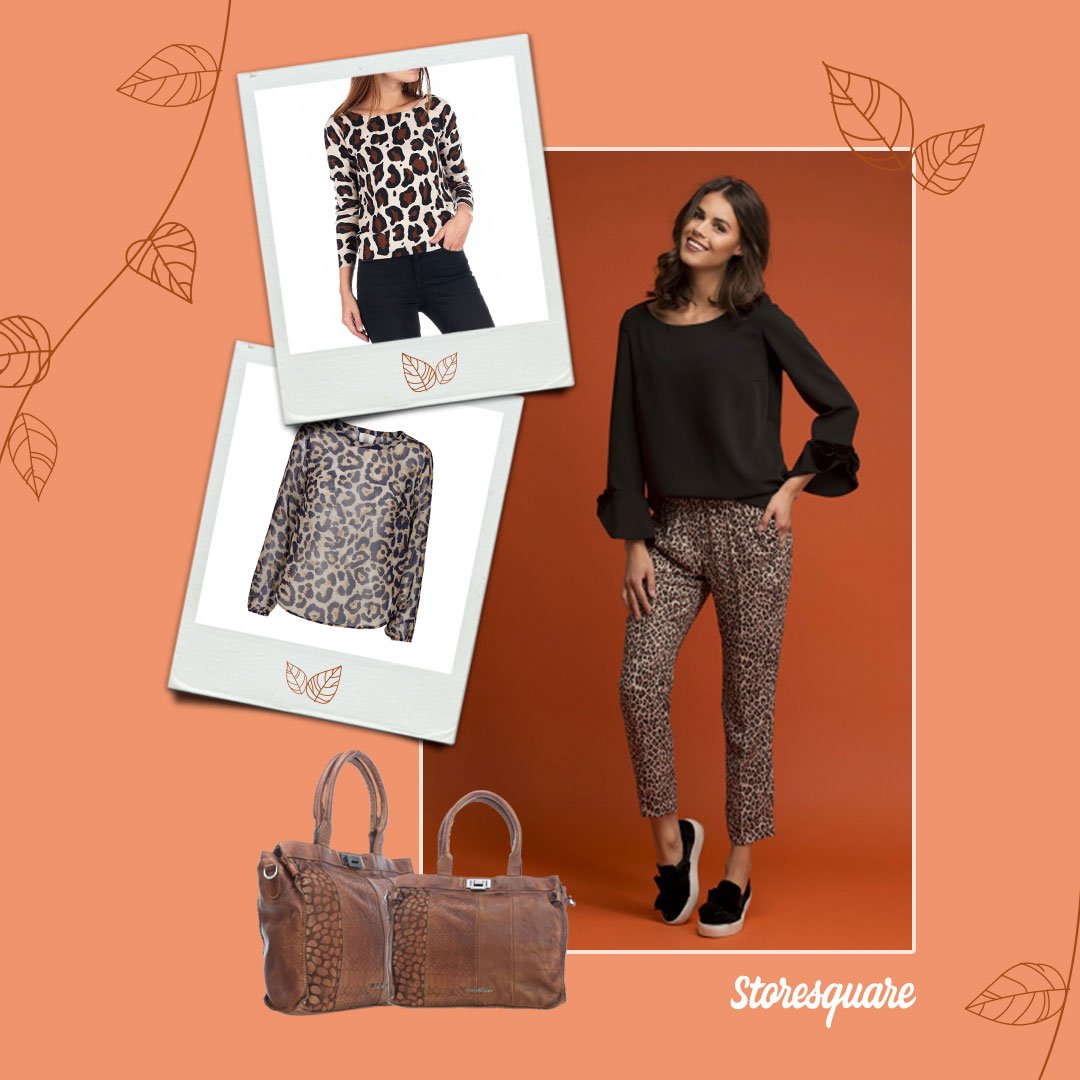 Storesquarebe's tweet photo. De luipaardprint is terug! Ga voor een totale look of hou het subtiel met een accent in je outfit. #trendalert #modebewust #inspiratie https://t.co/hx8DXbfoqw