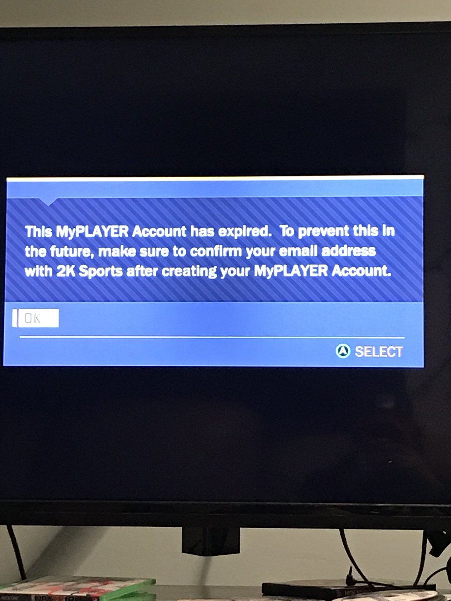 bria7n_'s tweet photo. @2KSupport I tried to play my MyCareer but I got this message. I’ve been playing MyCareer for a couple days now and this has never happened? https://t.co/HFoNIxAzrs