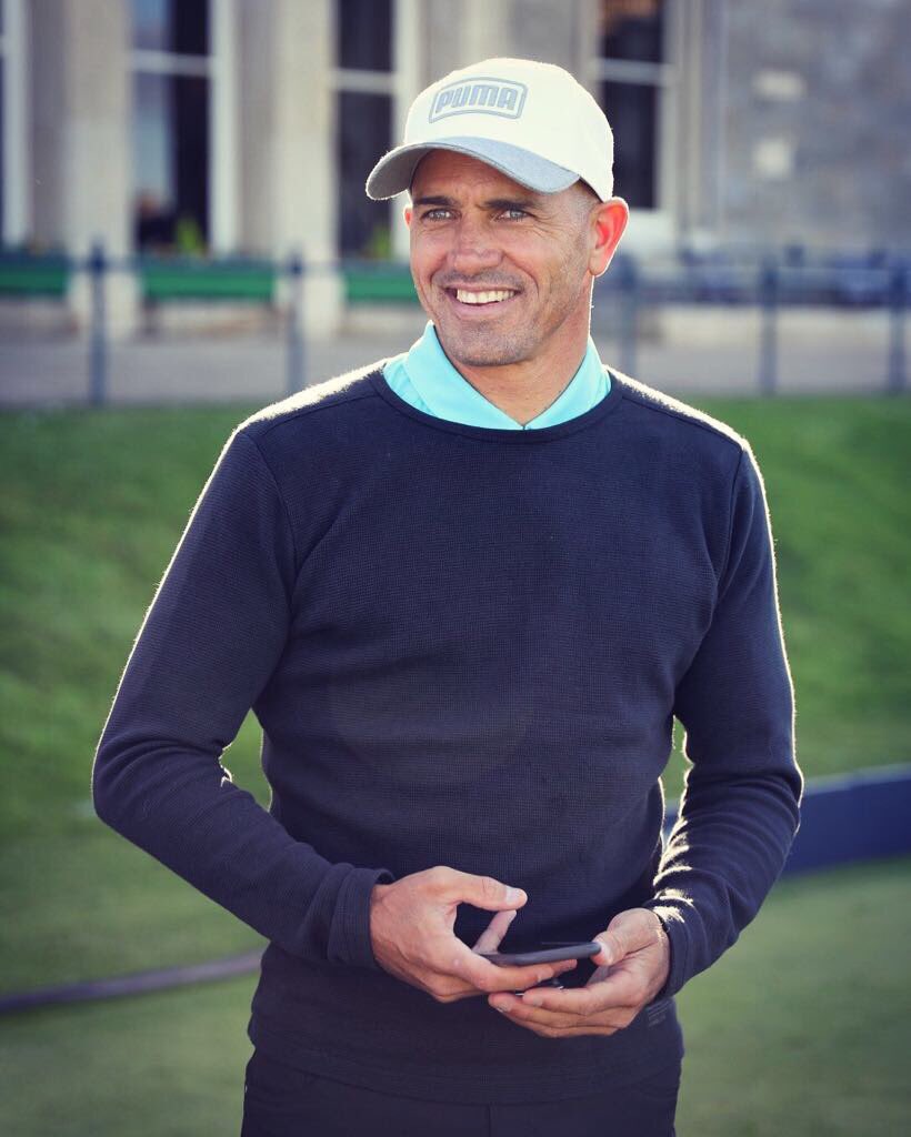 dunhilllinks's tweet photo. .@kellyslater has teed off at the Old Course in the first round of the @dunhilllinks. https://t.co/FqE61zknPT