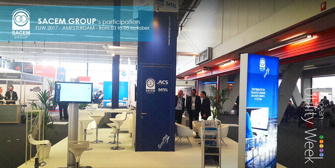 Sacem_Group's tweet photo. Good morning from Amsterdam.
We really enjoyed 2 successful days in EUW17.. Today is the last one, we will be happy to welcome you with us.. https://t.co/Jz23IluAwI