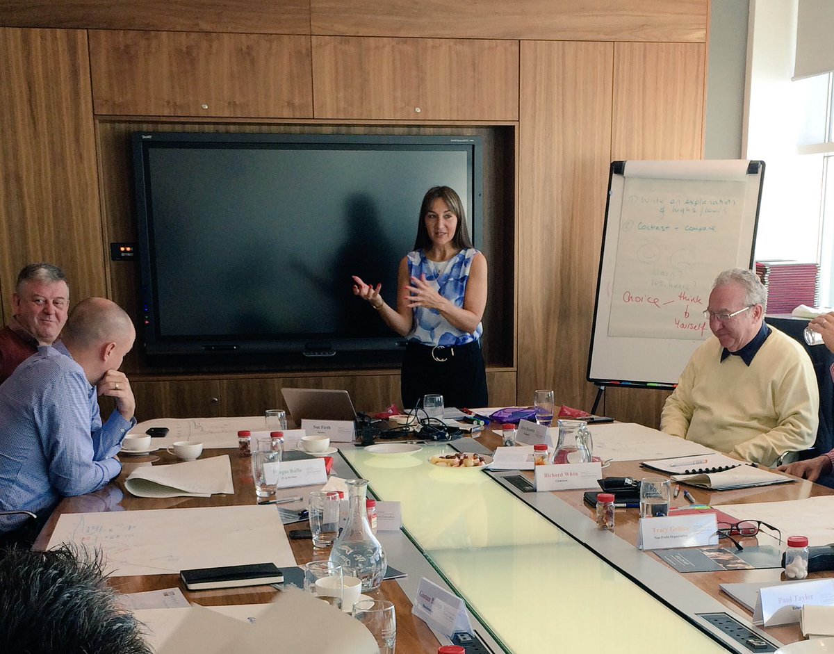 CEOSandWYorks's tweet photo. Learning about ourselves and self esteem this morning at our @AcademyCEO group meeting with the inspirational @suefirthstress https://t.co/g9ldDNTqAG