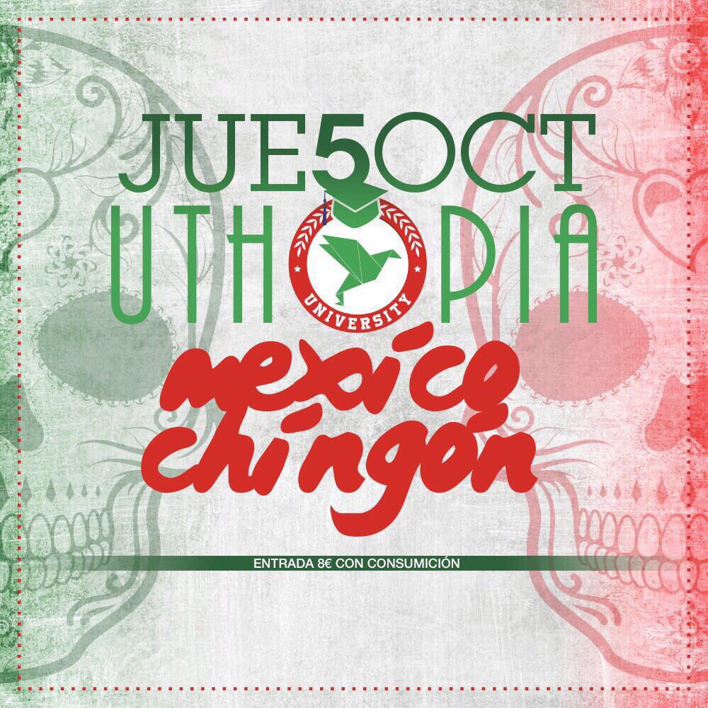 RebelBingo10's tweet photo. 🎉DISCOTECA UTHOPIA 🎉

⏩ Jueves 5 de octubre  
⏩ FIESTON

8€ copa🙌 ÚLTIMAS !

Whatsapp📞662415401📞😄 https://t.co/bZjtA2higt