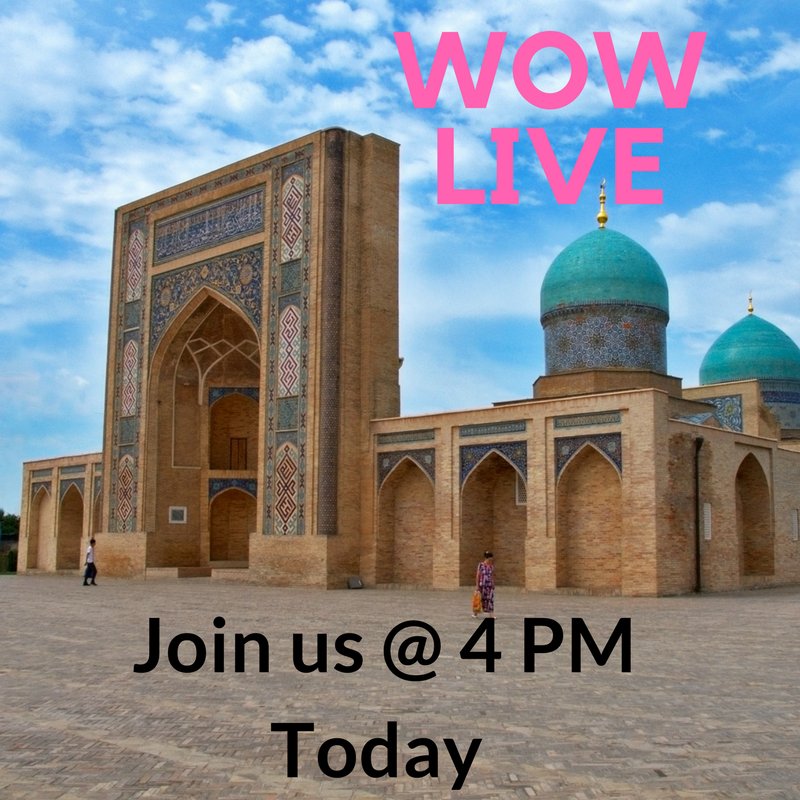We are going Live on FaceBook Today!
Don't forget to join us
