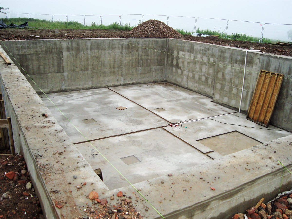 FarrowWalshLtd's tweet photo. Basement retaining structure done #Engineering #construction #retainingstructure #structuralengineering https://t.co/QPq9UOU8eX