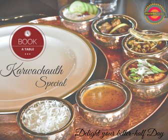 BollyJunctionUK's tweet photo. Few Days left...
Make this Karwachauth Special for Your Better-Half...
Make a Reservation Now!!!
Book Online - https://t.co/QbFggNx4Zu https://t.co/wnK5yaBZIZ