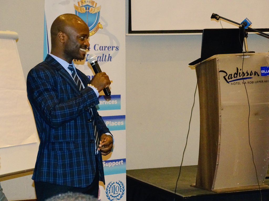 KMPDU chairman Dr. Samuel Oroko <a href="/ILO_EASTAFRICA/">ILO East Africa</a>