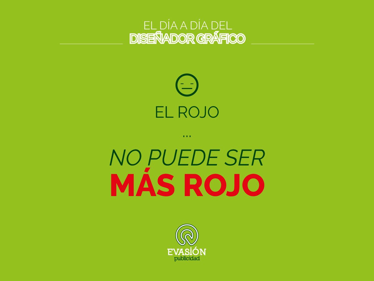 Palabrita de nuestra diseñadora gráfica...
#diseñográfico #evádeteycrea #evasiónpublicidad #socialmedia #eldíaadíadeldiseñadorgráfico