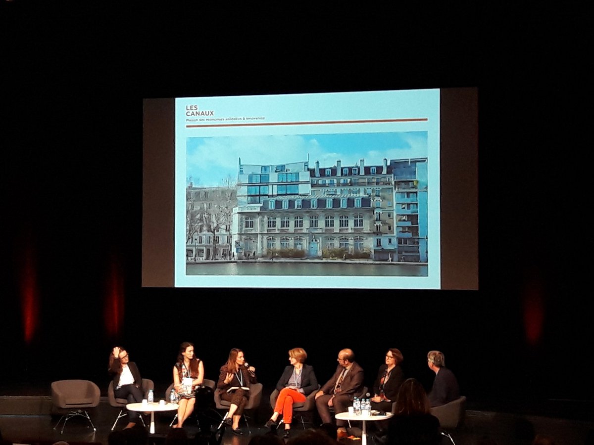 ActParisDurable's tweet photo. Présentation de la Maison des Canaux @Paris : un lieu amenagé 100% #économie circulaire #GrandParisCirculaire2017  @Les_Canaux https://t.co/5MyIWptzwD