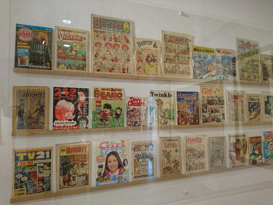 EdinCulture's tweet photo. George Michael vs Spiderman? What was your favourite comic? #ThrowbackThursday #EdinburghAlphabet https://t.co/vqaig5qSLL https://t.co/DHOFhPxUCJ