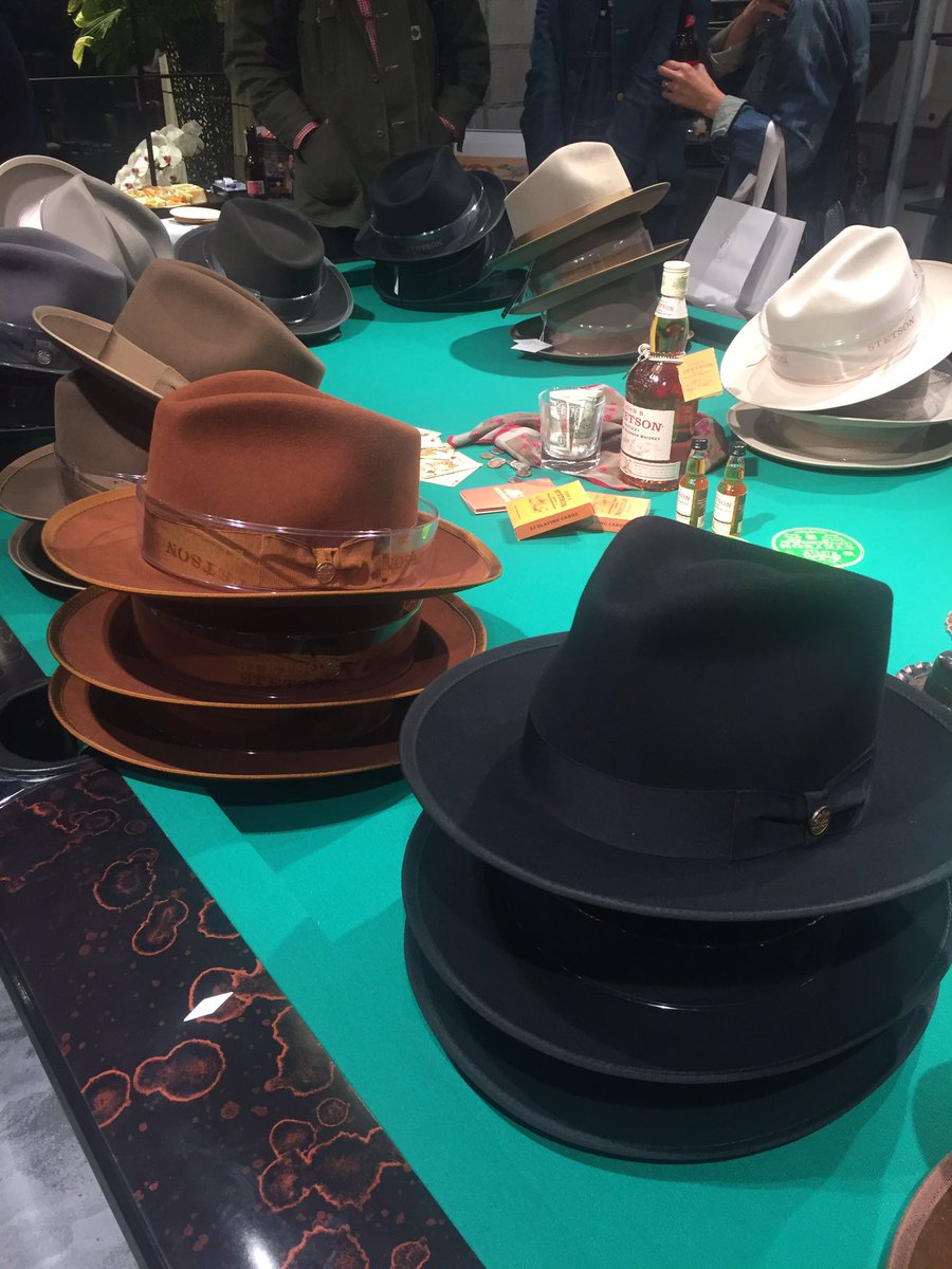 STETSON ステットソン ジョニーデップ 木村拓哉など愛用 帽子ブランド-