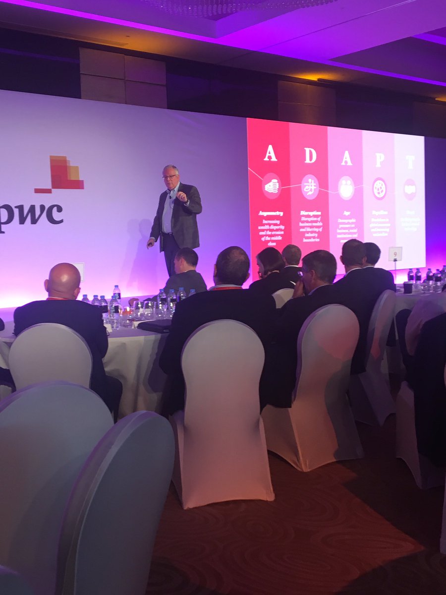 PwC's <a href="/blairsheppard/">Blair Sheppard</a> presents on #PwCADAPT at <a href="/PwC_Middle_East/">PwC Middle East</a> General Partners Meeting in Abu Dhabi
