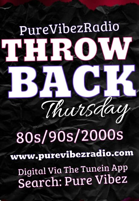 DeeJayCress's tweet photo. Its Thursday &amp; @PureVibez1  Is Throwing You Back To The 80s, 90s &amp; Early 2000s. 1sleep Till Friday PVR Crew
Online: https://t.co/qo1BaXN69P https://t.co/HD0BR7ztd9