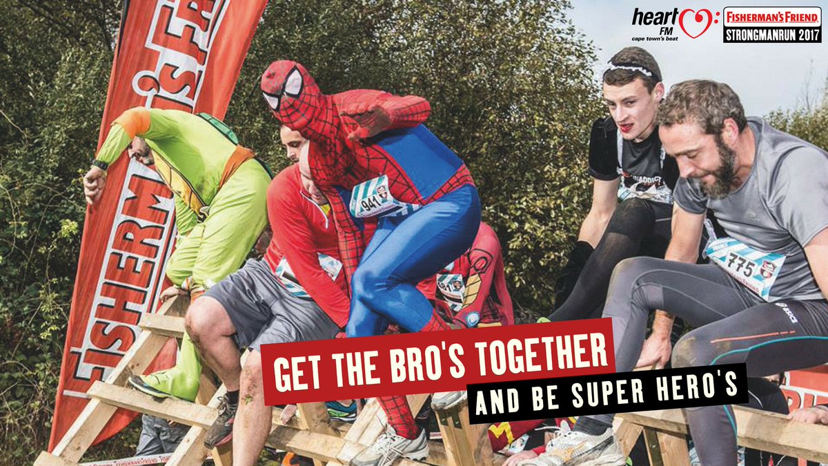 Heart1049FM's tweet image. Get your obstacle on at @StrongmanRunSA on the 14th of October 2017.  Use the code HeartFM and receive at R50 discount before 7 October 2017