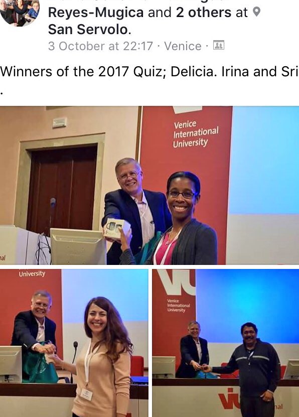 sranna86's tweet photo. A great Kodak moment - sharing space withMiguel! He hosted a fantastic PedPath Quiz, which we all loved ๐๐ป. Got a Bonus prize too ๐ @mreyesm https://t.co/KbLdxjkQfm