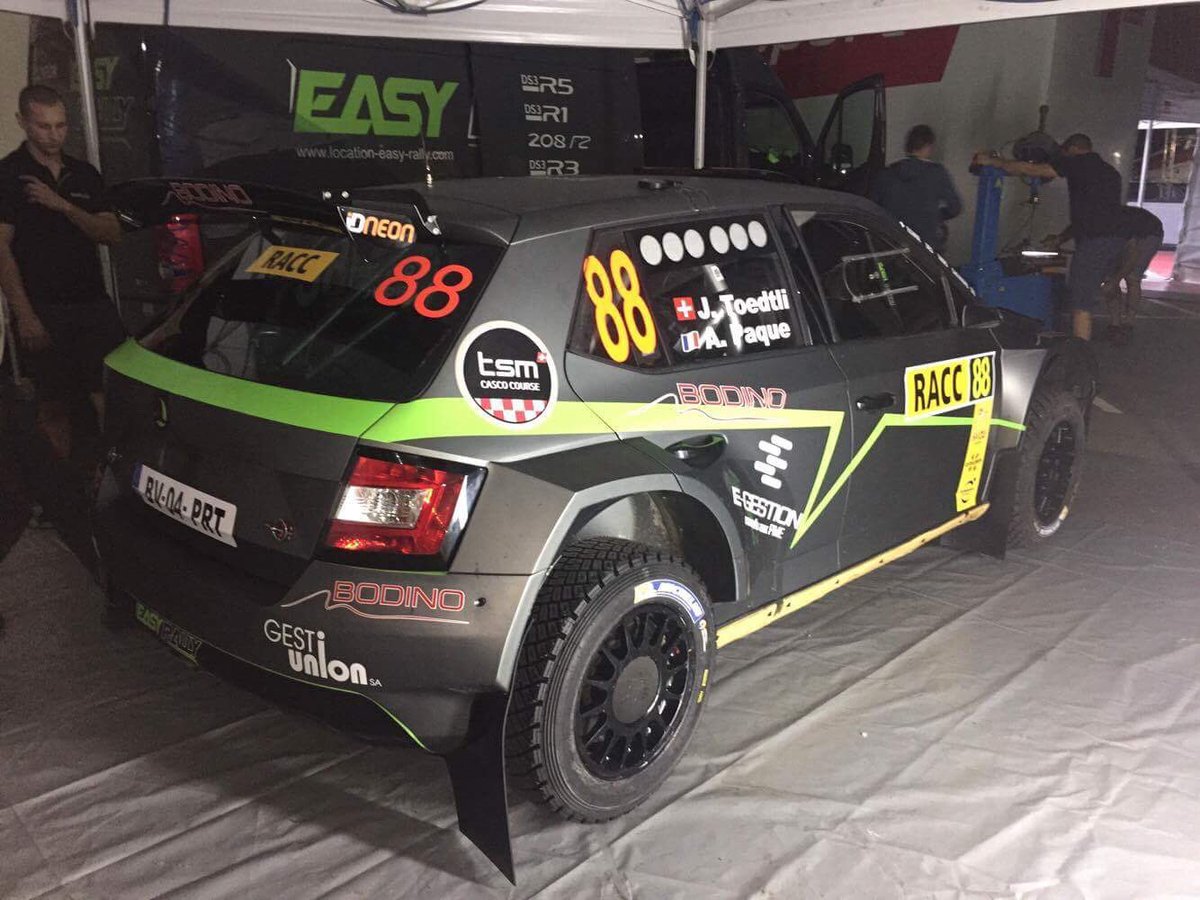 JeremieToedtli's tweet photo. Our @skodafabiar5 is #ReadyToRace 👌#RallyRACC https://t.co/KOxDqpVg2b