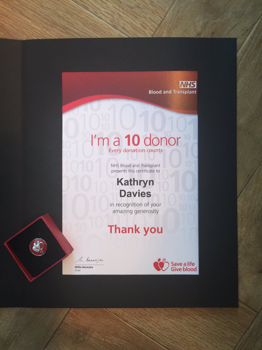 kat_pwc's tweet photo. Wear it Proud #Giveblood #10donations #nhs https://t.co/q6WE5qbjhj