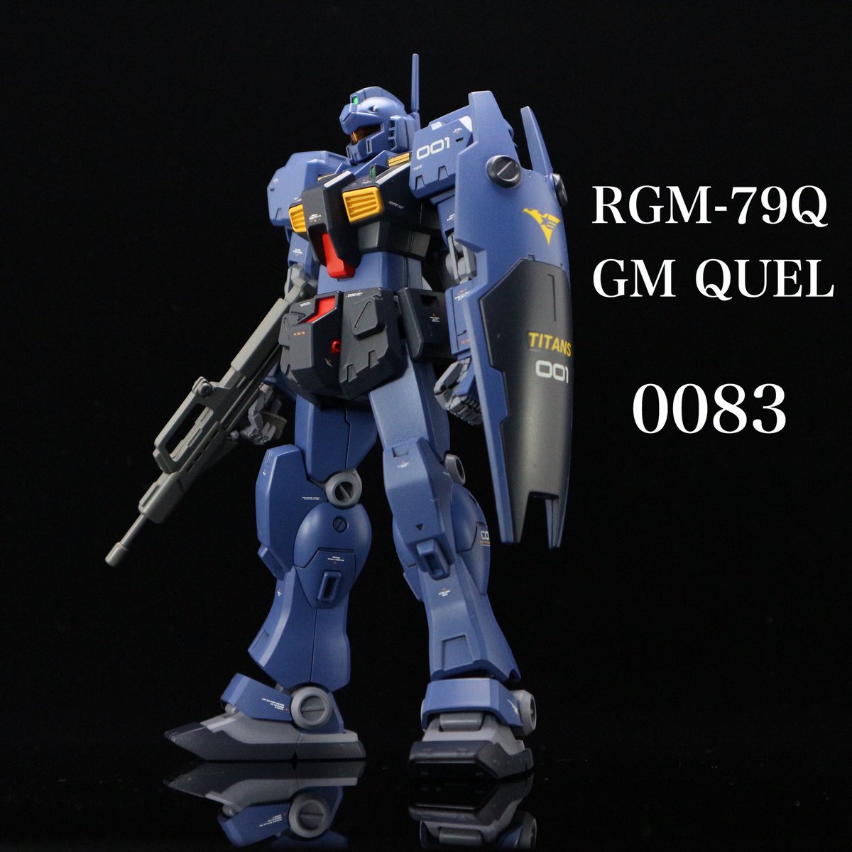 HGUC ジム・クゥエル 0083版】 完成しました。 クゥエルとカスタムと